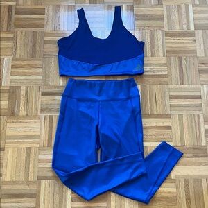 ADIDAS Royal Blue Athleisure/Workout/Yoga Set